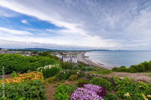Vászonkép View of Bray Head in county Wicklow Ireland