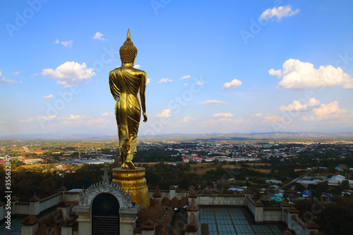 Buddha statues and views in Nan, Thailand