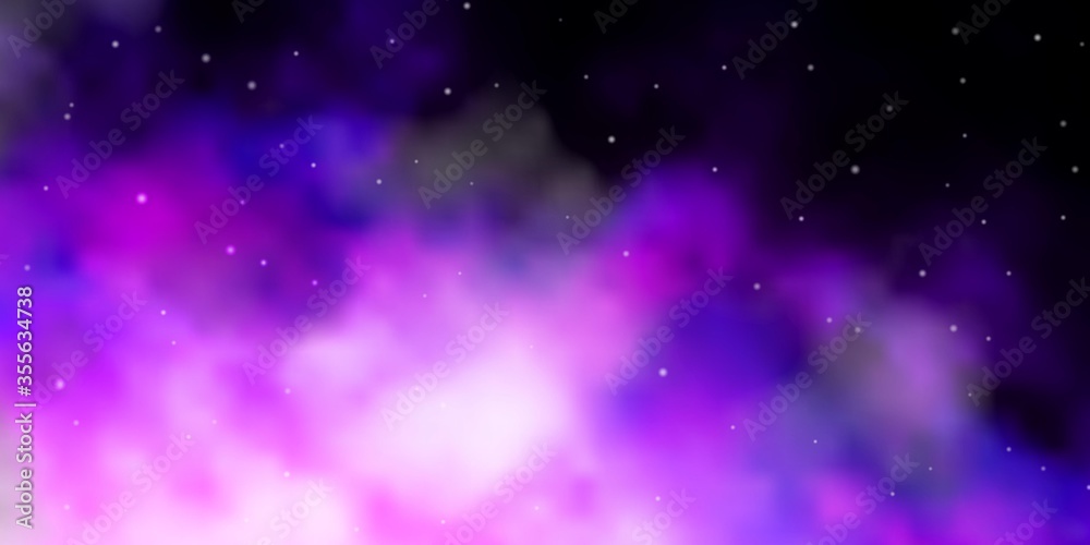 Dark Purple, Pink vector pattern with abstract stars. Colorful illustration in abstract style with gradient stars. Best design for your ad, poster, banner. Dark Purple, Pink vector pattern with abstract stars. Colorful illustration in abstract style with gradient stars. Best design for your ad, poster, banner.