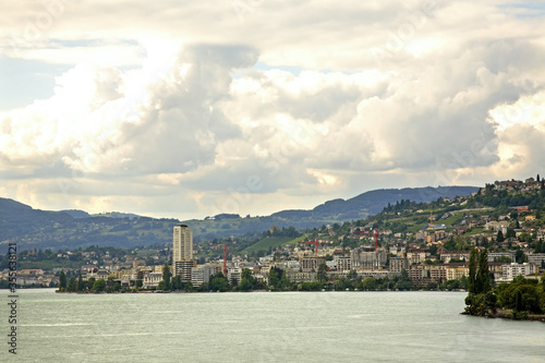 View of Montreux. Canton of Vaud. Switzerland © Andrey Shevchenko