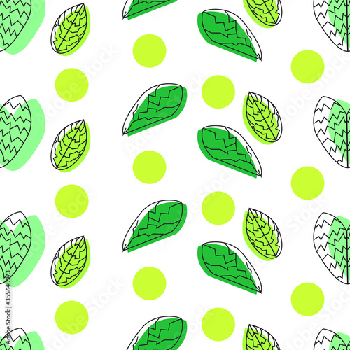 Cute hand-drawn flower seamless pattern.  Can use for print, template, fabric, presentation, textile, banner, poster, wallpaper, digital paper.