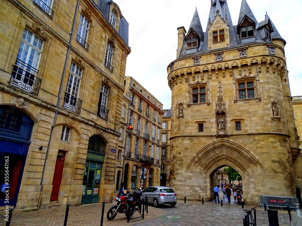 Europe, France, New Aquitaine, Gironde, city of Bordeaux, Cailhau gate
