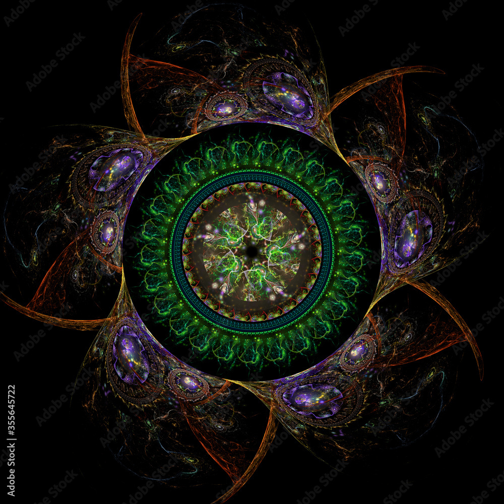 abstract fractal graphic