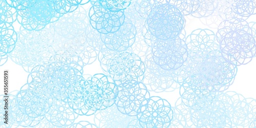 Light Purple vector backdrop with chaotic shapes.