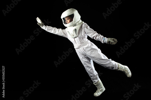 Fotografie, Tablou Astronaut in space, in zero gravity