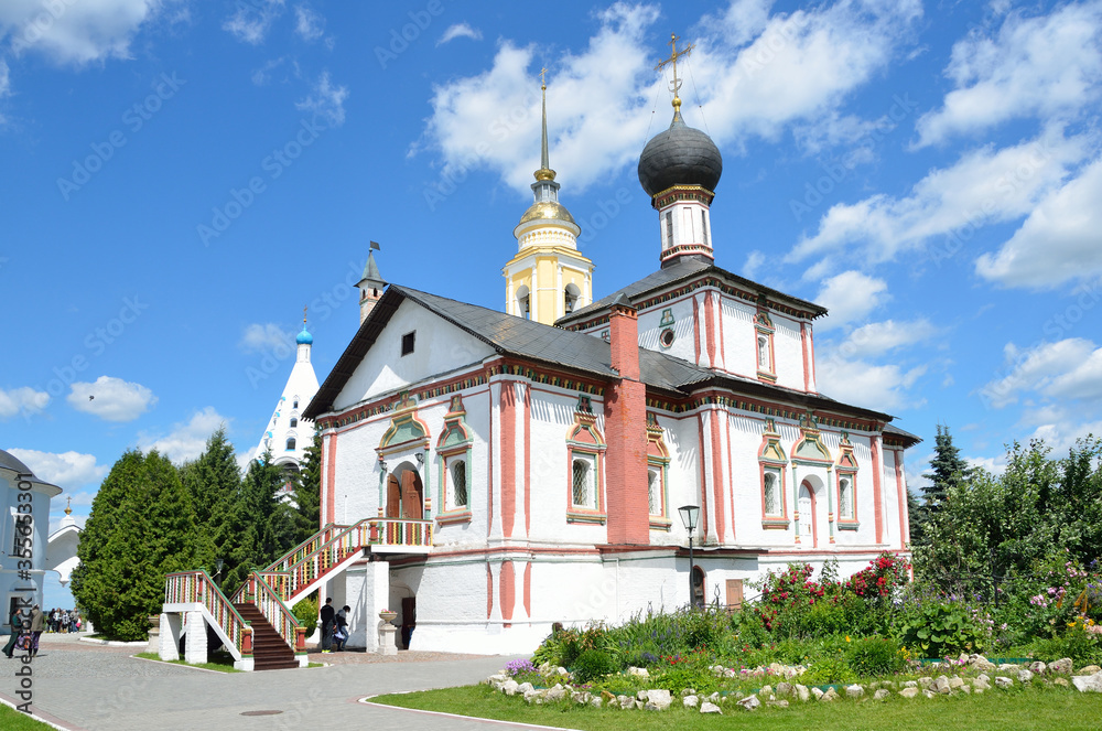 Kolomna, Russia,  Holy Trinity Church in Novo-Golutvin monastery