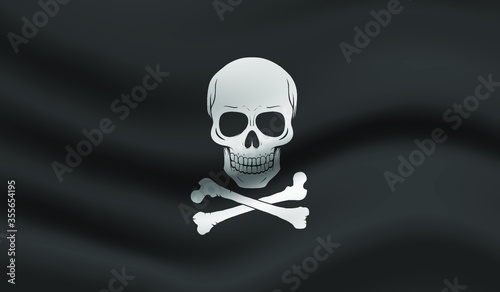 jolly roger pirate flag photo