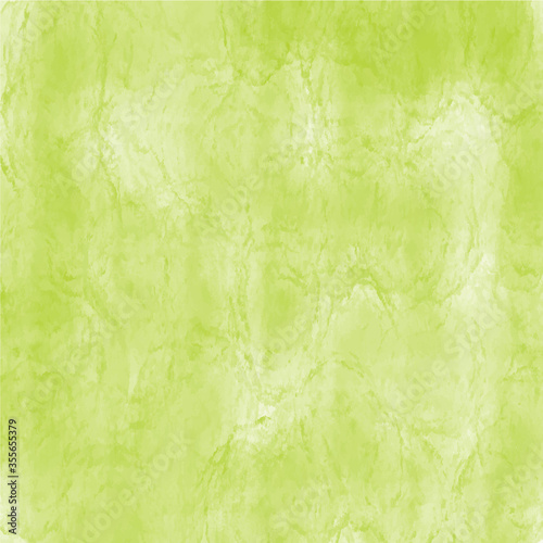 Watercolor vector background. Green watercolor textured wallpaper to graphic work