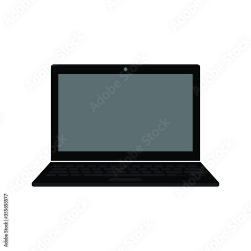 laptop icon vector