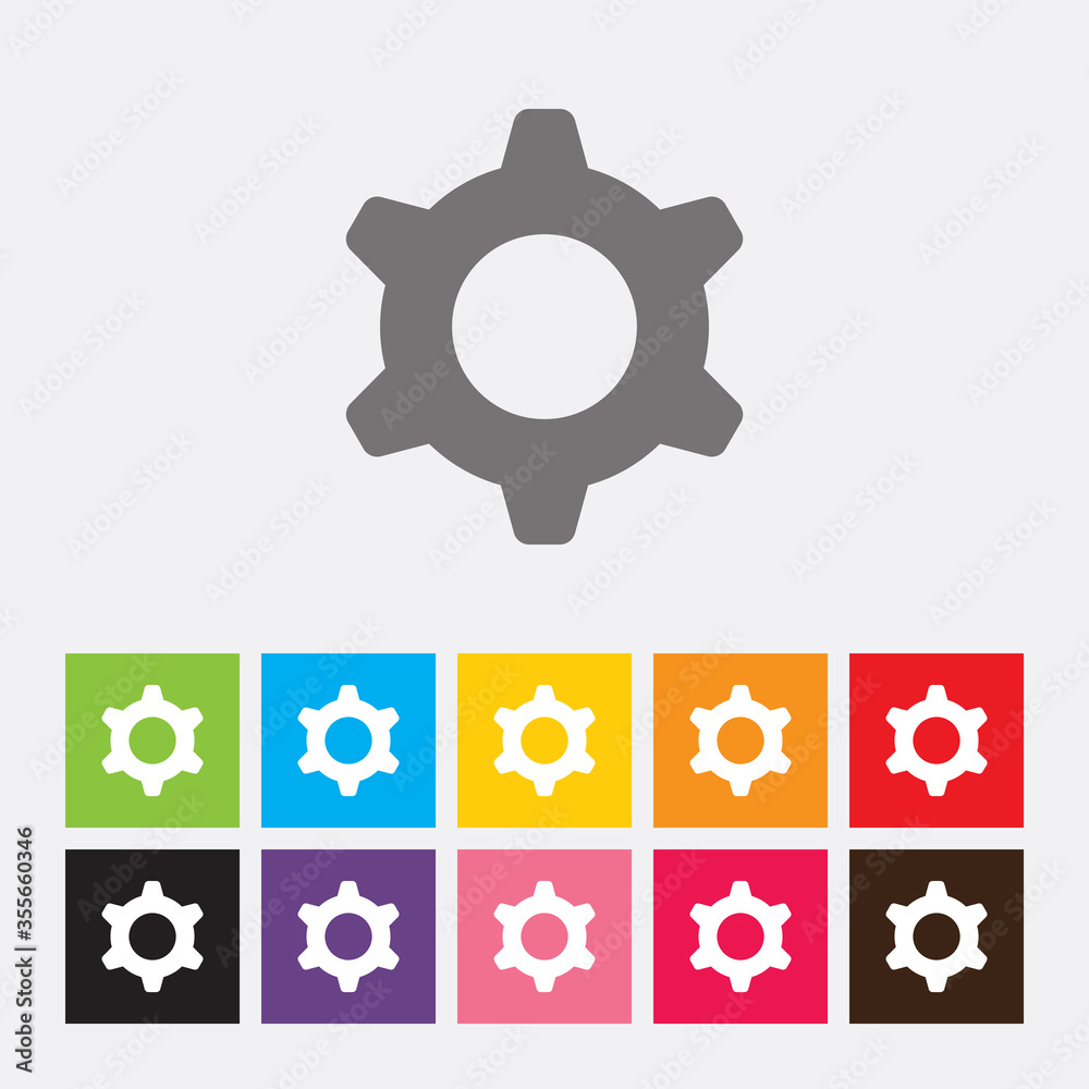 Gear icon Gear icon