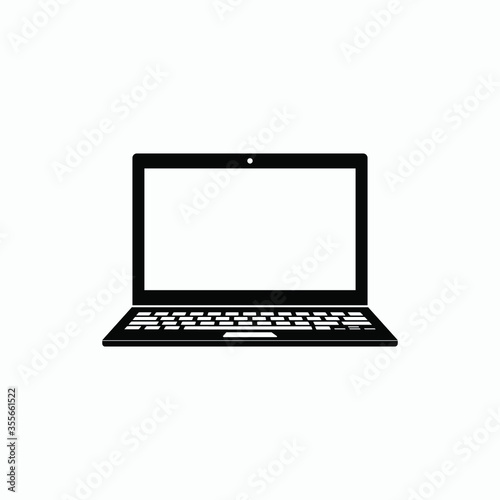 laptop icon vector
