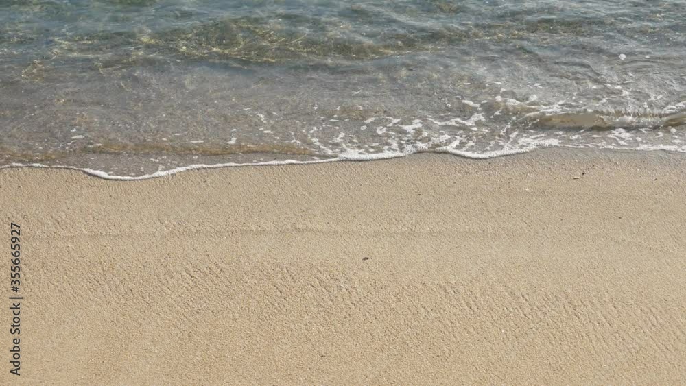 sea wave water hit sand beach background for texture sea wave water hit sand beach background for texture
