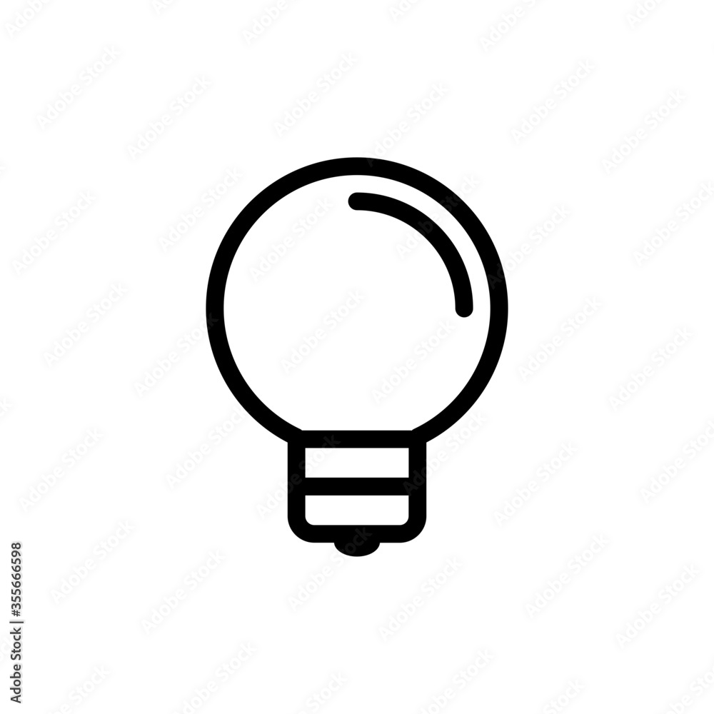 Idea lamp icon Idea lamp icon