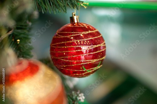 Christmas tree decorations with a redbauble photo