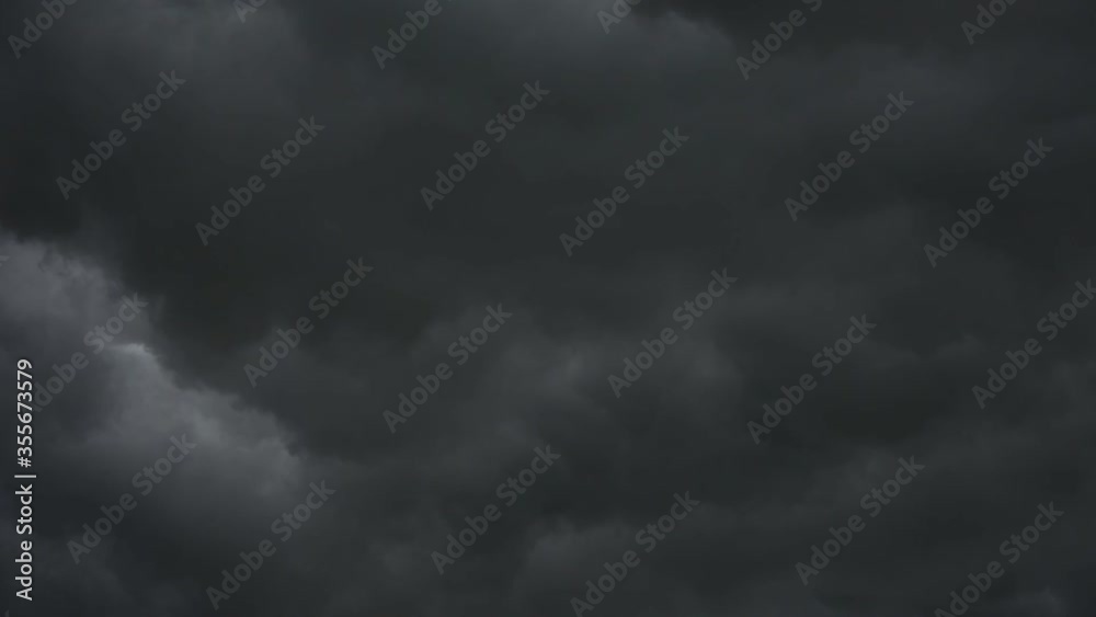 Time lapse motion of The reflection of the Sun and the Black rain clouds move fast on the sky. Time lapse motion of The reflection of the Sun and the Black rain clouds move fast on the sky.