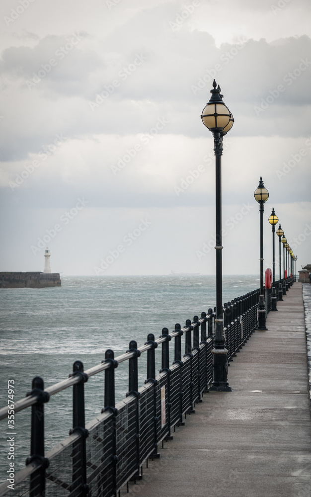 pier in the sea