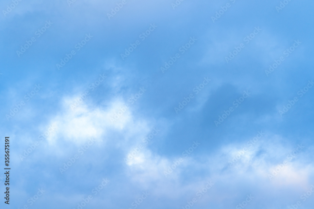 blue sky with white, soft clouds. Nature background. blue sky with white, soft clouds. Nature background.