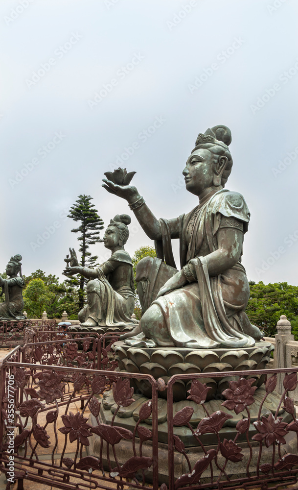 Buddhist Statues, Hong Kong