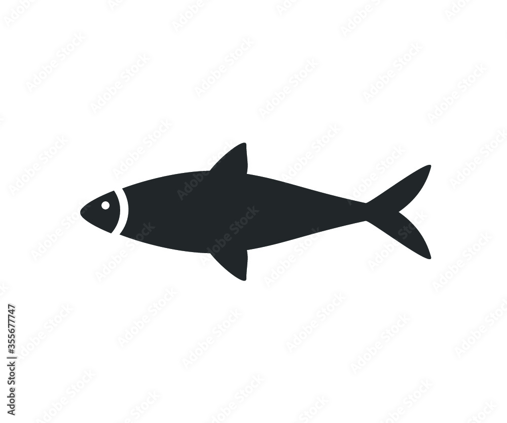 Fish icon. vector fish. Fish silhouette. Fish icon. vector fish. Fish silhouette.