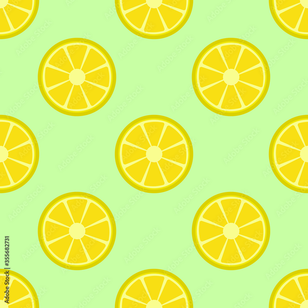 Seamless background of lemon fruit. Lemon flat style. Vector illustration.
Seamless background of lemon fruit. Lemon flat style. Vector illustration.