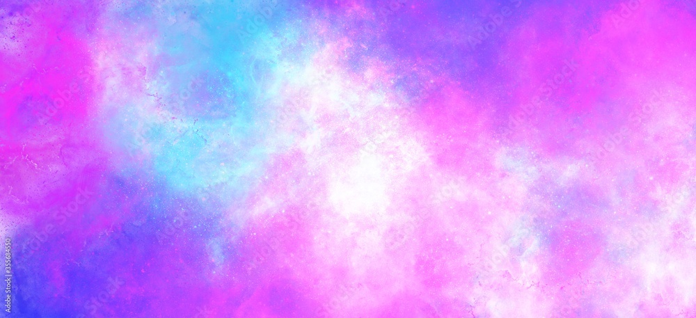 universe Sky and galaxy abstract colorful background