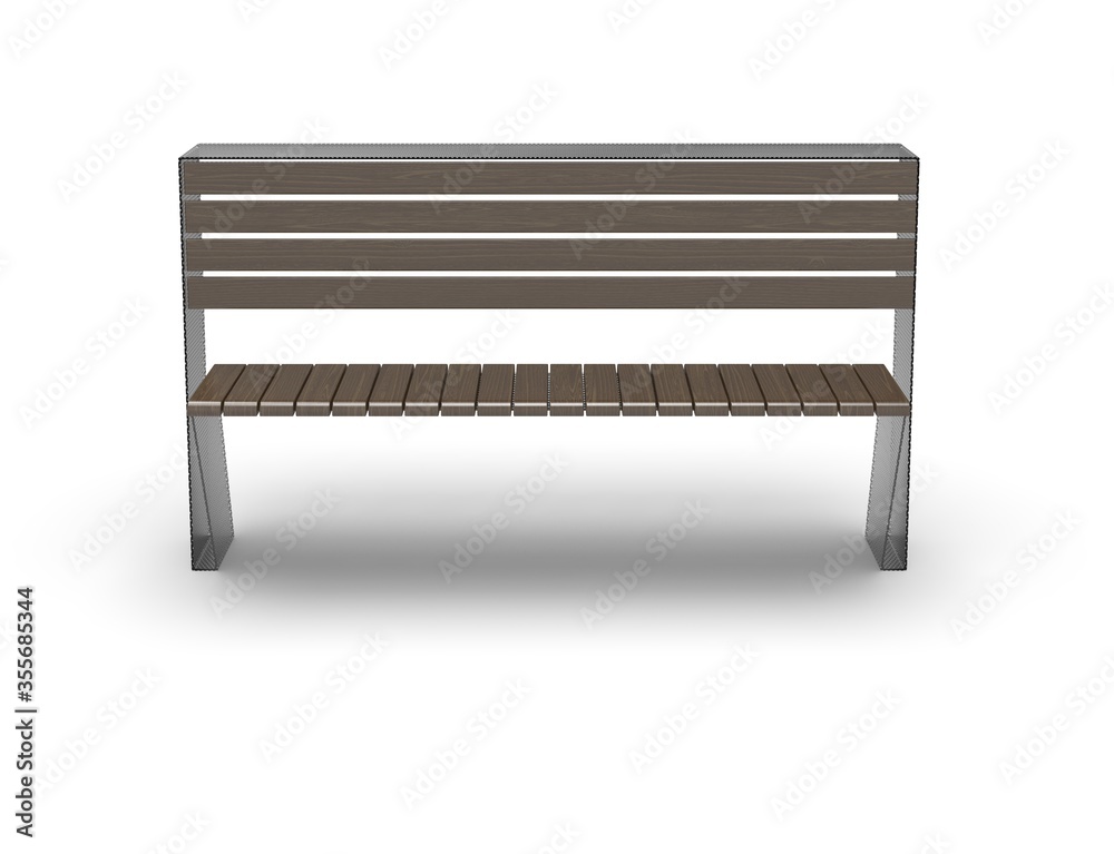 3d image of park Curved bench 00001.jpg 3d image of park Curved bench 00001.jpg