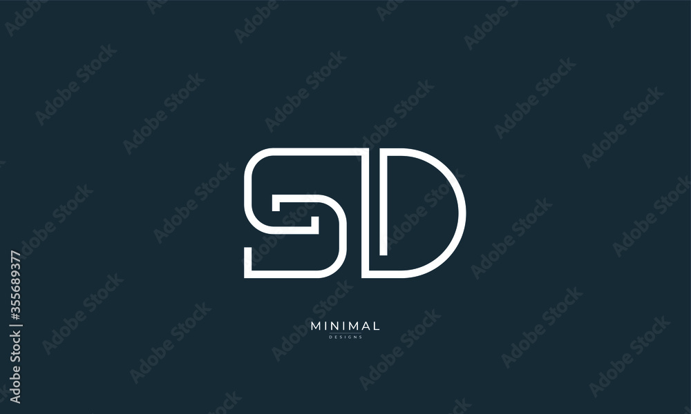 Alphabet letters icon logo SD Alphabet letters icon logo SD