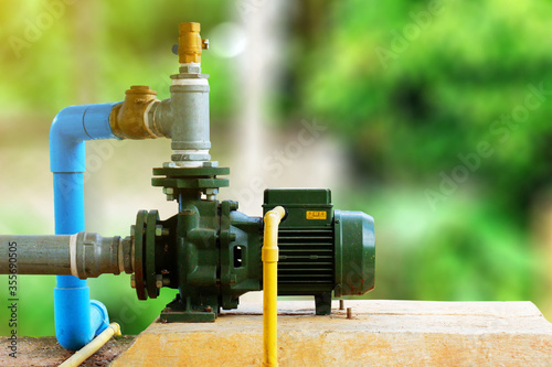 big water pump motor for Water supply system of the village.