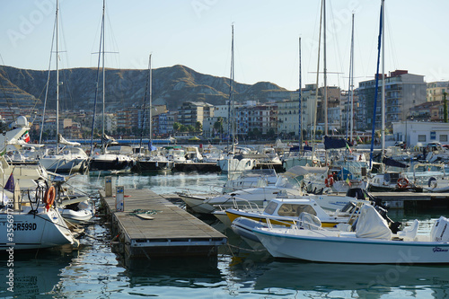 Tourist harbor of Crotone, Calabria - Italy