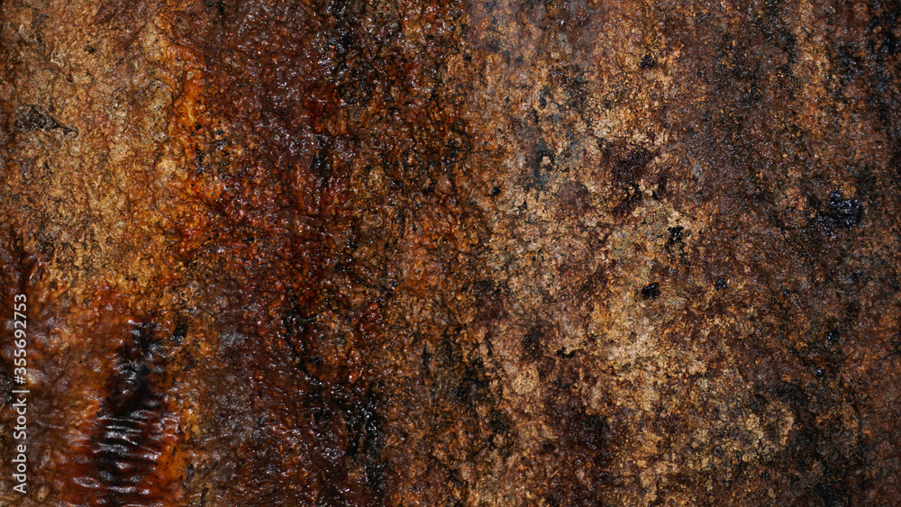 Wall of cave, Colored and brown background Wall of cave, Colored and brown background