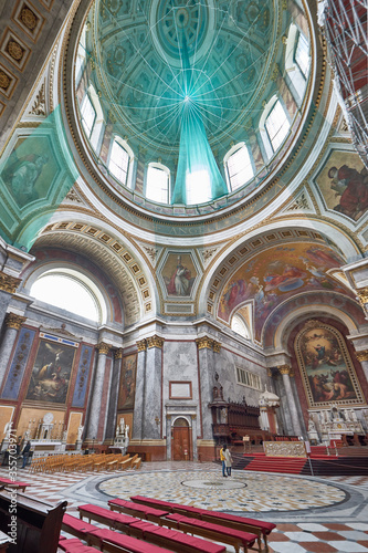Visiting Esztergom basilica, Hungary
