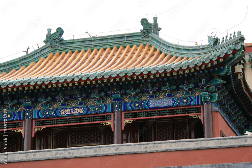 buddhist temple in chengde (china)