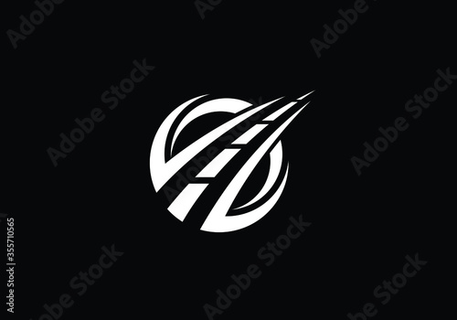 Aviation Letter A Logo, Aviation logo, Flying symbol. Flight icon