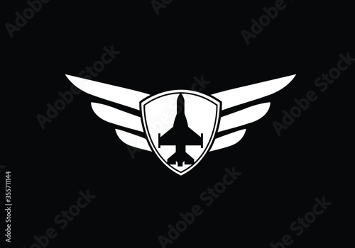 Aviation Letter A Logo, Aviation logo, Flying symbol. Flight icon