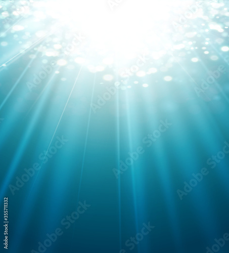 Underwater Lights Background