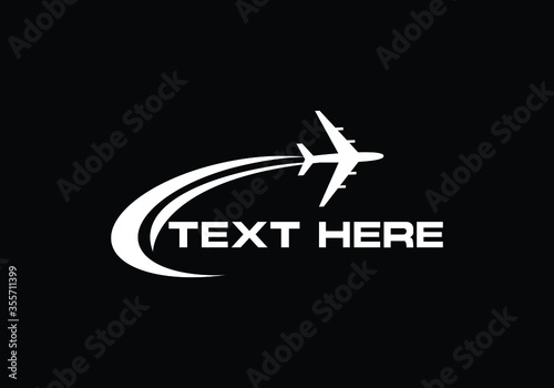 Aviation Letter A Logo, Aviation logo, Flying symbol. Flight icon