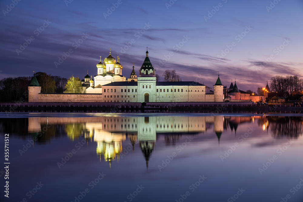 Ipatievsky monastery at twilight