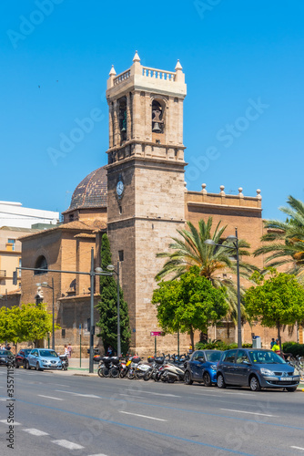 Church of Santa Maria del Mar in Valencia, Spain photo