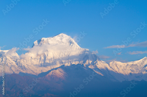 Annapurna mountains from Poon Hill viewpoint, Nepal