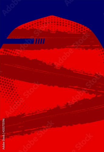 Front side sports shirt pattern, jersey pattern bacground That can be put in mockups or templates of sport shirt