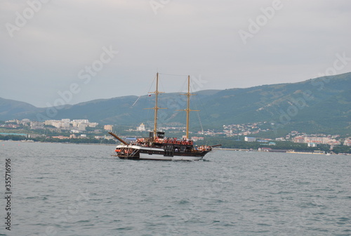 boats in the bay
