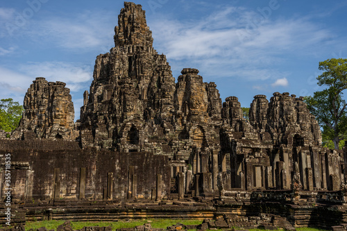 Bayon temple  Angkor Wat  Siam Reap  Cambodia
