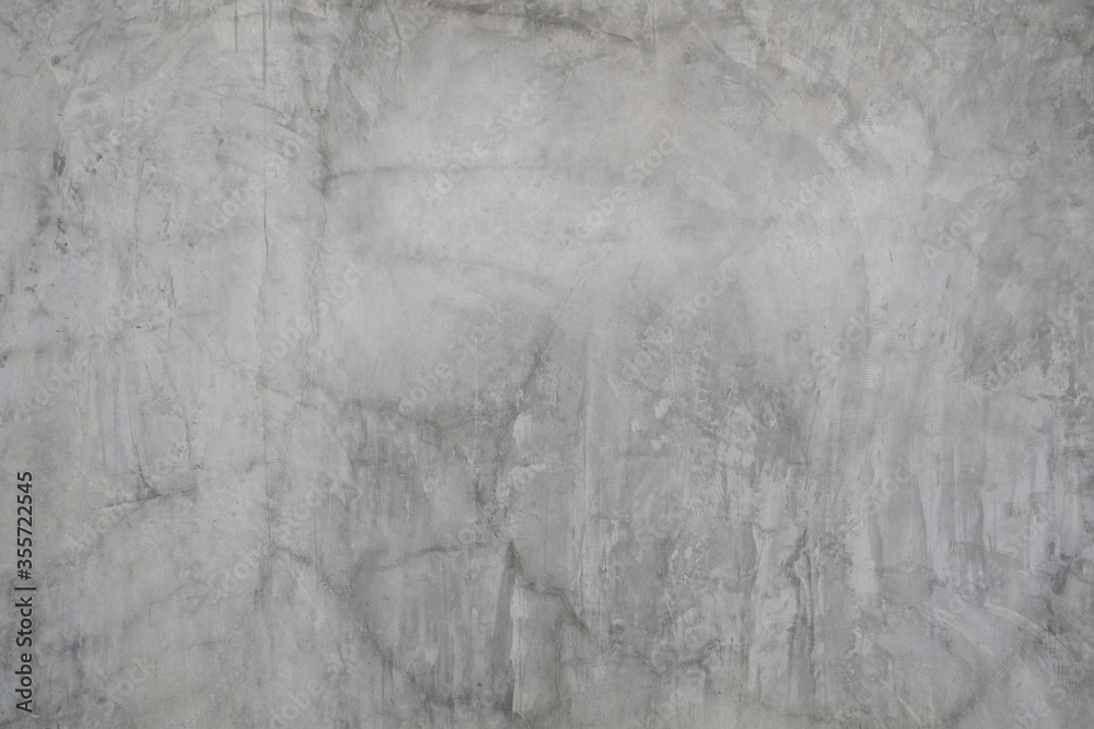 Naklejka premium Gray concrete wall texture background. Polished concrete floor grunge surface.