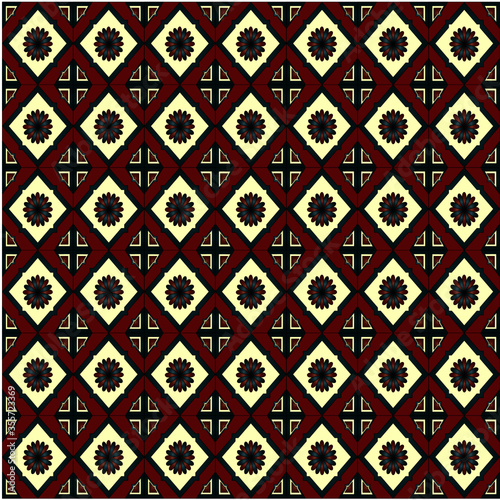 seamless geometric pattern