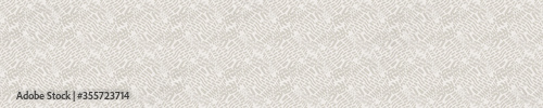 
Seamless banner pattern. Neutral cream tonal camo border background. Elegant minimal off white beige linen texture. Stylish camouflage ribbon trim edge.