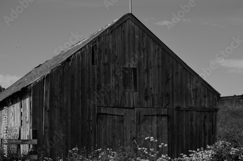 old barn background