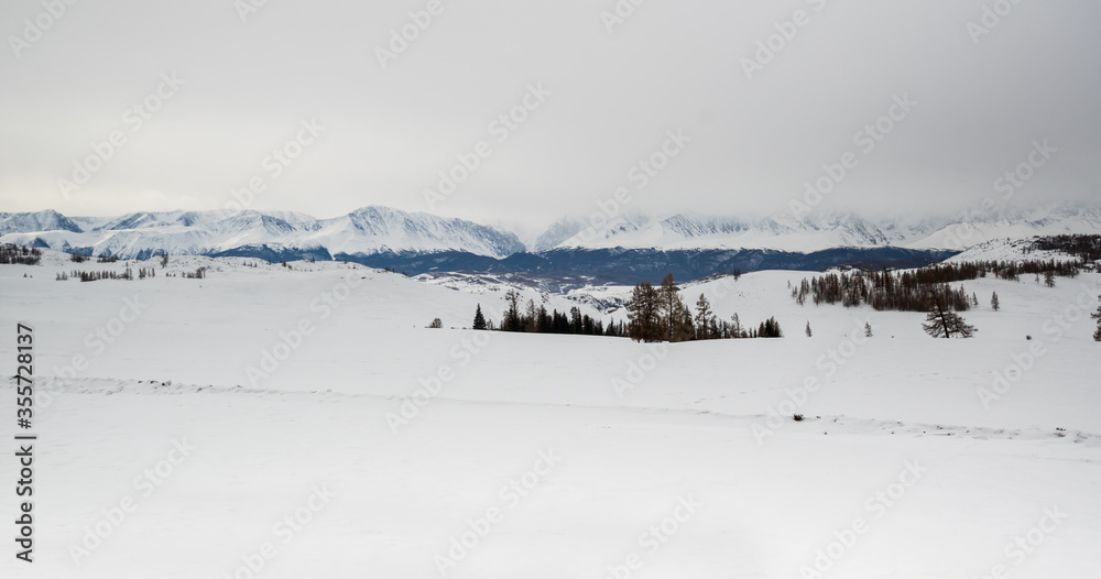 View of Ulagan Highlands