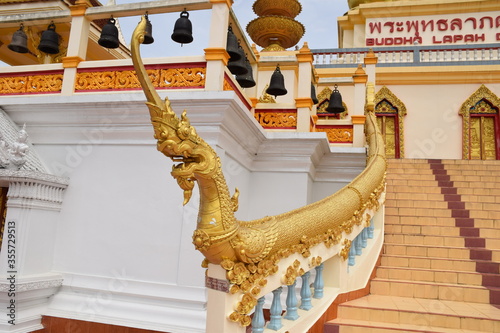 Naga statue in Thai temple