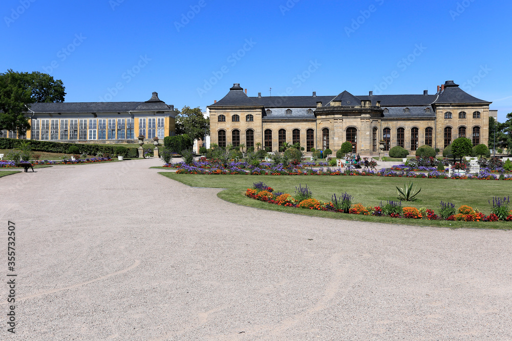 Orangery, Garden, Park, Gotha, Thueringen, Germany, Europe