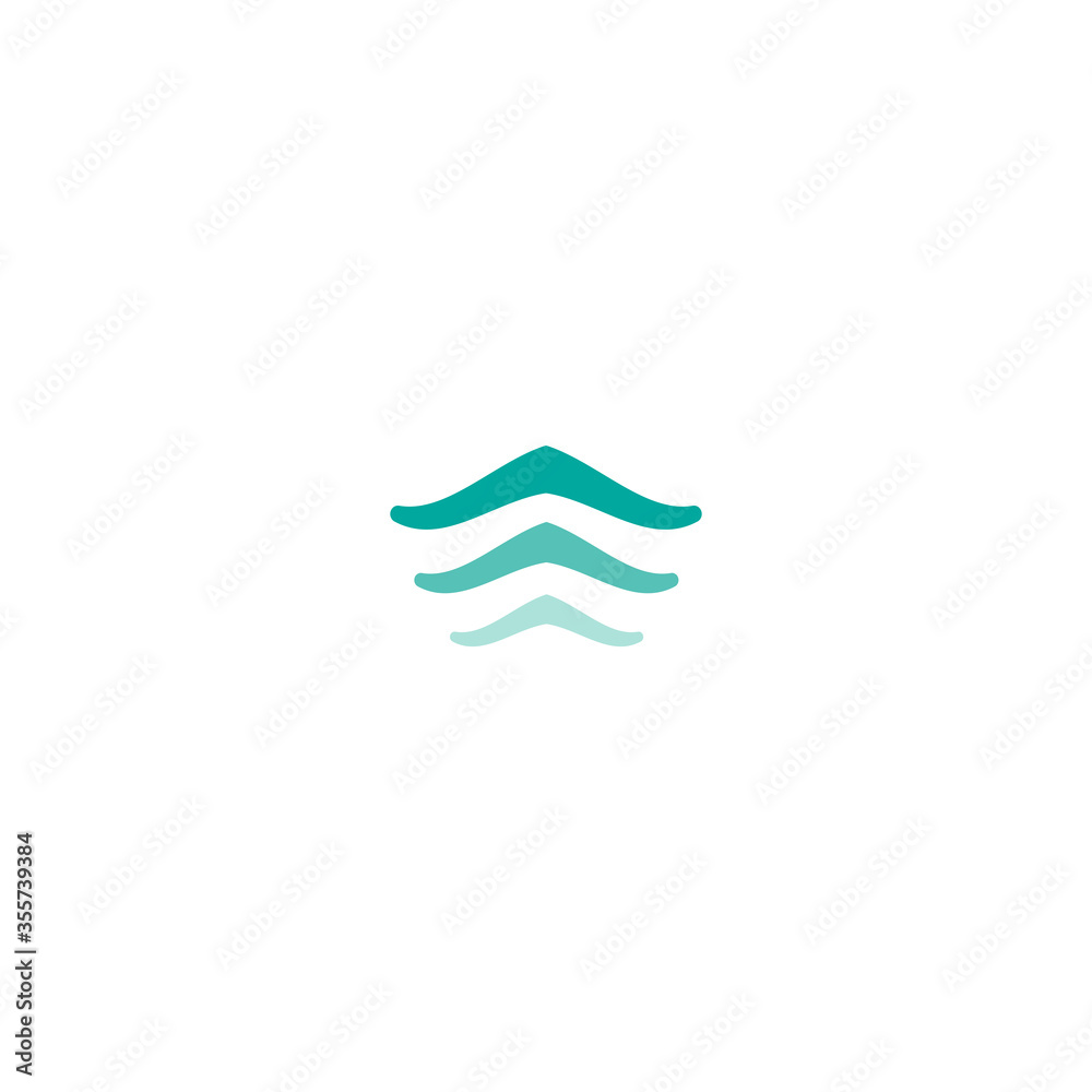 three blue wavy arrows up icon. swipe up button. Isolated on white. Upload icon. three blue wavy arrows up icon. swipe up button. Isolated on white. Upload icon.